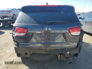 2016 Kia Sorento EX with VIN 5XYPH4A53GG049450, listed as a Copart auction lot 46242225 with 104,491 mi miles and Salvage Title. Bid and sale history available at DreamBid. Image 6.