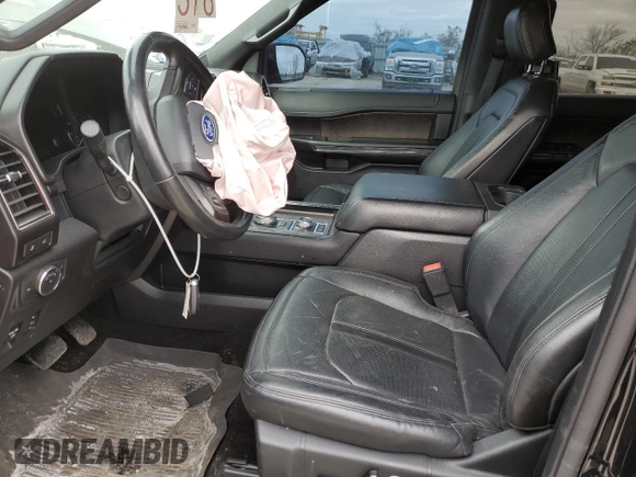 2020 Ford Expedition Limited with VIN 1FMJU2AT0LEA44015, listed as a Copart auction lot 50901635 with 58,425 mi miles and Salvage title. Bid and sale history available at DreamBid. Image 7.
