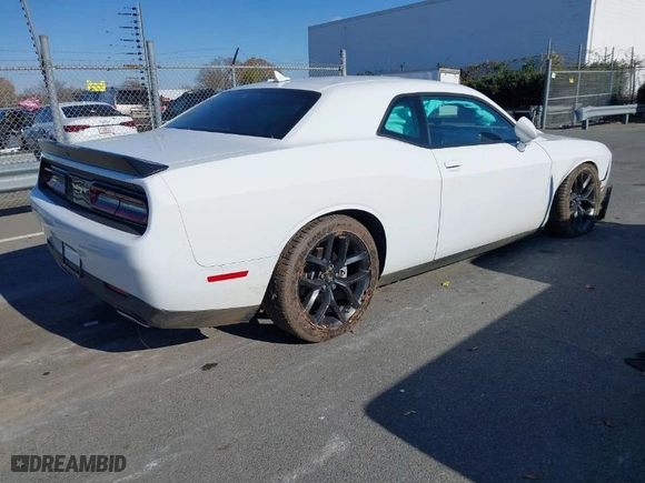 2023 Dodge Challenger GT with VIN 2C3CDZJG7PH610408, listed as a IAAI auction lot 41010832 with 1,360 mi miles. Bid and sale history available at carsss.com. Image 4.