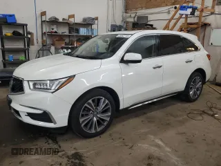 2017 Acura MDX Technology z VIN 5FRYD4H56HB002619, wystawiony jako Copart lot #55882745 z przebiegiem 155 153 mil mil oraz Szkody całkowita. Historia ofert i sprzedaży dostępna na DreamBid. Obrazek 1.