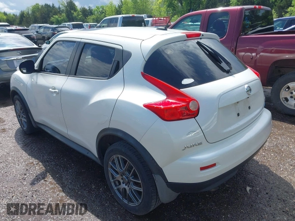2013 Nissan Juke S with VIN JN8AF5MR4DT210456, listed as a IAAI auction lot 42100893 with 200,380 mi miles. Bid and sale history available at carsss.com. Image 3.