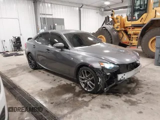 2015 Lexus IS 250 with VIN JTHCF1D29F5020402, listed as a IAAI auction lot 41536371 with 154,595 mi miles and . Bid and sale history available at DreamBid. Image 1.