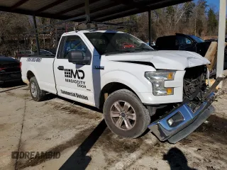 2016 Ford F-150 XL with VIN 1FTMF1CP0GKD36633, listed as a Copart auction lot 88722485 with 245,180 mi miles and Salvage Title. Bid and sale history available at carsss.com. Image 4.