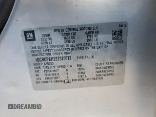 2014 Chevrolet Silverado 1500 Work Truck with VIN 1GCRCPEH2EZ320672, listed as a Copart auction lot 42085615 with Not Provided miles and Salvage Title. Bid and sale history available at DreamBid. Image 13.