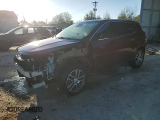 2020 Jeep Compass Latitude w/Sun/Safety Pkg with VIN 3C4NJCBB8LT247177, listed as a Copart auction lot 48760535 with 106,700 mi miles and Salvage Title. Bid and sale history available at carsss.com. Image 1.