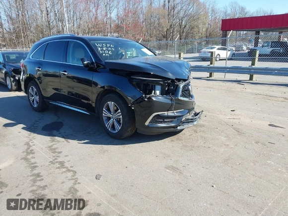 2019 Acura MDX с VIN 5J8YD4H33KL033106, выставлен на аукционе IAAI как лот 41764107 с пробегом 72 770 миль миль и . История ставок и продаж доступна на DreamBid. Изображение 1.