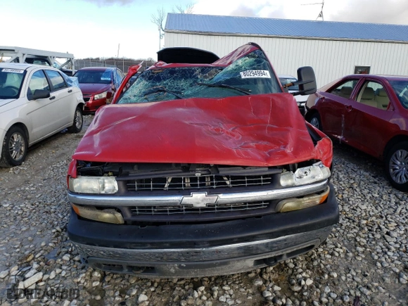 2000 Chevrolet Silverado 2500 with VIN 1GCGK24U3YE263454, listed as a Copart auction lot 80294994 with 171,013 mi miles and Salvage Title. Bid and sale history available at carsss.com. Image 5.