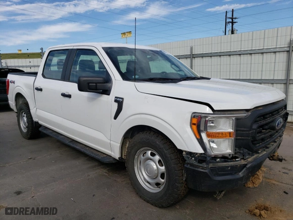 2022 Ford F-150 XL with VIN 1FTEW1EB3NKE16527, listed as a Copart auction lot 60275154 with 59,483 mi miles and Clean Title. Bid and sale history available at carsss.com. Image 4.