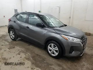 2024 Nissan Kicks S with VIN 3N1CP5BV8RL542027, listed as a Copart auction lot 42839065 with 7,320 mi miles and Salvage Title. Bid and sale history available at DreamBid. Image 4.