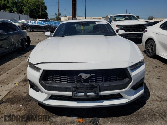 2024 Ford Mustang EcoBoost with VIN 1FA6P8TH1R5116996, listed as a Copart auction lot 52344855 with 24,264 mi miles and Non Repairable. Bid and sale history available at carsss.com. Image 5.
