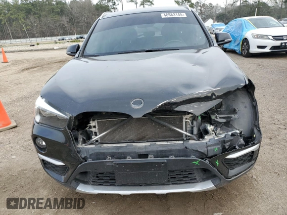 2016 BMW X1 xDrive28i with VIN WBXHT3C33GP883114, listed as a Copart auction lot 46583145 with 87,265 mi miles and Salvage Title. Bid and sale history available at carsss.com. Image 5.