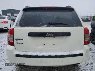 2007 Jeep Compass Sport with VIN 1J8FF47WX7D180030, listed as a Copart auction lot 45364605 with 88,965 mi miles and Clean Title. Bid and sale history available at carsss.com. Image 6.