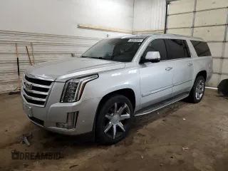 2017 Cadillac Escalade ESV Luxury z VIN 1GYS4HKJ2HR204043, wystawiony jako Copart lot #58843555 z przebiegiem 194 809 mil mil oraz Czysty tytuł • Clean title. Historia ofert i sprzedaży dostępna na DreamBid. Obrazek 1.