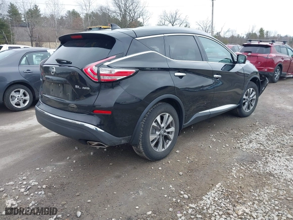 2018 Nissan Murano Platinum with VIN 5N1AZ2MH3JN108084, listed as a IAAI auction lot 41845604 with 150,069 mi miles. Bid and sale history available at carsss.com. Image 4.