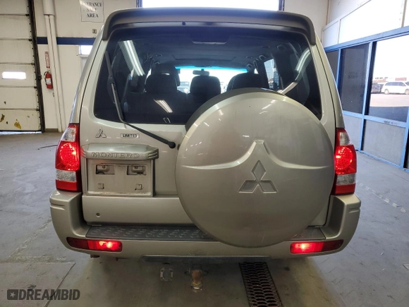2004 Mitsubishi Montero LTD with VIN JA4MW51SX4J007058, listed as a Copart auction lot 47668005 with 136,122 mi miles and Salvage Title. Bid and sale history available at carsss.com. Image 6.
