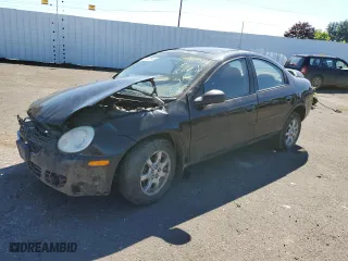 2004 Dodge Neon SXT with VIN 1B3ES56CX4D585569, listed as a Copart auction lot 54167284 with 0 mi miles and Salvage Title. Bid and sale history available at carsss.com. Image 1.
