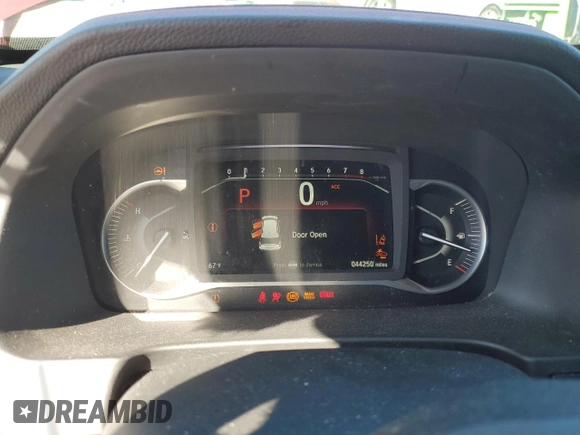 2023 Honda Passport Elite with VIN 5FNYF8H06PB013044, listed as a Copart auction lot 48347315 with 44,250 mi miles and Salvage Title. Bid and sale history available at DreamBid. Image 9.
