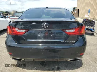 2014 Lexus GS 350 with VIN JTHCE1BL1E5020262, listed as a Copart auction lot 59817665 with 128,205 mi miles and Salvage title. Bid and sale history available at DreamBid. Image 6.