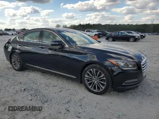 2016 Hyundai Genesis 3.8L with VIN KMHGN4JE6GU132566, listed as a Copart auction lot 74428234 with 70,891 mi miles and Salvage Title. Bid and sale history available at carsss.com. Image 4.