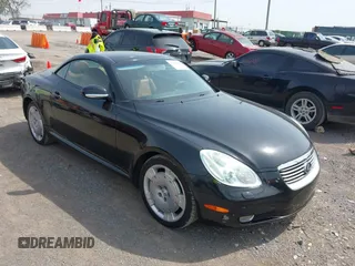 2003 Lexus SC 430 z VIN JTHFN48Y630046660, wystawiony jako IAAI lot #42043364 z przebiegiem 143 215 mil mil oraz . Historia ofert i sprzedaży dostępna na DreamBid. Obrazek 1.