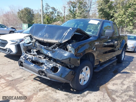 2008 Ford F-150 STX with VIN 1FTRX04W18KB73477, listed as a IAAI auction lot 41787612 with 188,046 mi miles. Bid and sale history available at carsss.com. Image 17.