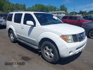2007 Nissan Pathfinder SE with VIN 5N1AR18W47C620461, listed as a IAAI auction lot 42744733 with 269,568 mi miles and . Bid and sale history available at DreamBid. Image 1.