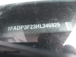 2017 Ford Focus SE с VIN 1FADP3F23HL346826, выставлен на аукционе IAAI как лот 42377224 с пробегом 30 658 миль миль и . История ставок и продаж доступна на DreamBid. Изображение 9.