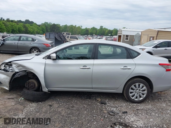 2014 Nissan Sentra S with VIN 3N1AB7AP1EY211341, listed as a IAAI auction lot 42093879 with 110,933 mi miles and . Bid and sale history available at DreamBid. Image 13.