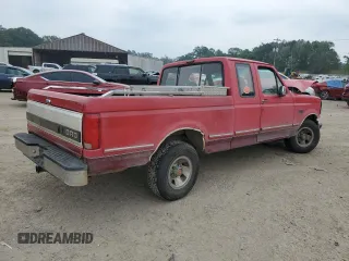 1992 Ford F-150 with VIN 1FTEX15N8NKB89925, listed as a Copart auction lot 62930744 with Not Provided miles and Salvage Title. Bid and sale history available at carsss.com. Image 3.