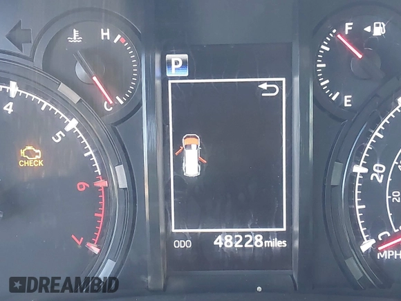 2023 Toyota 4Runner SR5 с VIN JTEMU5JR8P6155561, выставлен на аукционе IAAI как лот 41465467 с пробегом 48 228 миль миль и . История ставок и продаж доступна на DreamBid. Изображение 16.