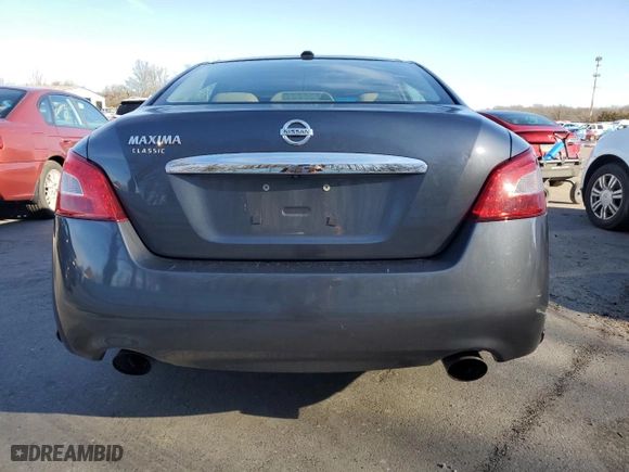 2009 Nissan Maxima 3.5 S with VIN 1N4AA51E79C833191, listed as a Copart auction lot 85672854 with 128,605 mi miles and Salvage Title. Bid and sale history available at carsss.com. Image 6.