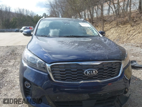2019 Kia Sorento EX V6 with VIN 5XYPHDA58KG595489, listed as a IAAI auction lot 41886735 with 73,115 mi miles. Bid and sale history available at carsss.com. Image 13.