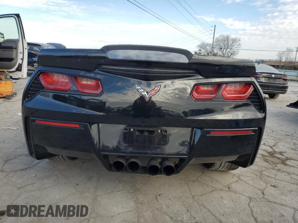2018 Chevrolet Corvette 1LT with VIN 1G1YB3D7XJ5100884, listed as a Copart auction lot 86205274 with 59,229 mi miles and Salvage Title. Bid and sale history available at carsss.com. Image 6.