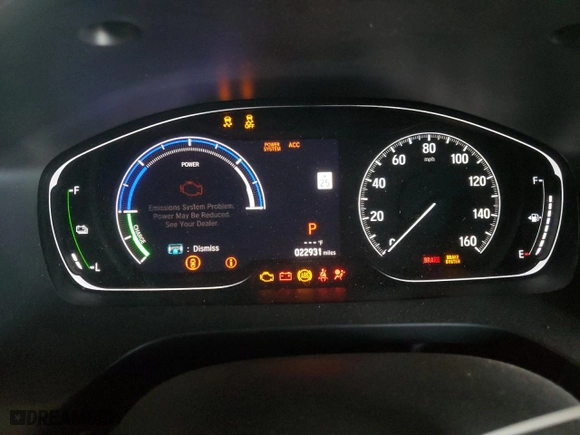 2019 Honda Insight LX with VIN 19XZE4F16KE025799, listed as a Copart auction lot 48589605 with 22,931 mi miles and Salvage Title. Bid and sale history available at carsss.com. Image 9.