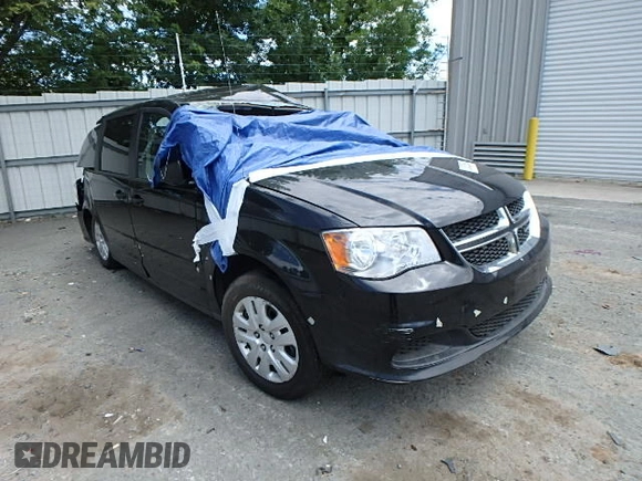 2014 Dodge Grand Caravan SE with VIN 2C4RDGBG7ER452670, listed as a Copart auction lot 51839895 with Not Provided miles and Non Repairable. Bid and sale history available at DreamBid. Image 1.