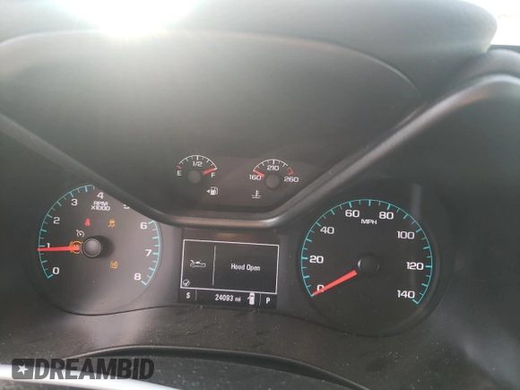 2022 Chevrolet Colorado 2WD LT with VIN 1GCGSCEA8N1312905, listed as a Copart auction lot 78178324 with 24,093 mi miles and Salvage title. Bid and sale history available at DreamBid. Image 9.