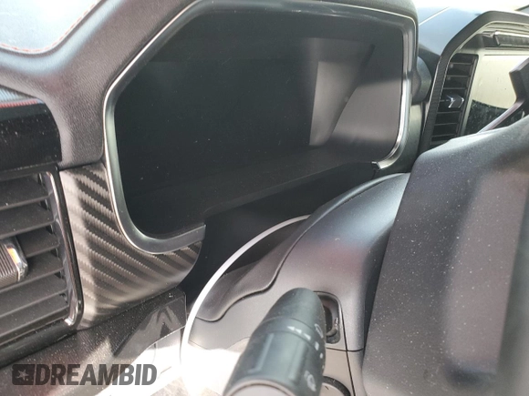 2023 Ford F-150 Raptor with VIN 1FTFW1RJ4PFC98974, listed as a Copart auction lot 47208565 with Not Provided miles and Salvage Title. Bid and sale history available at DreamBid. Image 9.