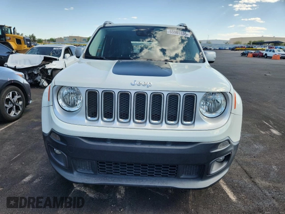 2016 Jeep Renegade Limited with VIN ZACCJADT2GPD14676, listed as a Copart auction lot 65989335 with 93,171 mi miles and Clean title. Bid and sale history available at DreamBid. Image 5.