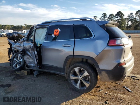 2021 Jeep Cherokee Limited z VIN 1C4PJLDX1MD183475, wystawiony jako Copart lot #88895655 z przebiegiem Nie podano mil oraz Szkoda całkowita • Salvage title. Historia ofert i sprzedaży dostępna na DreamBid. Obrazek 2.
