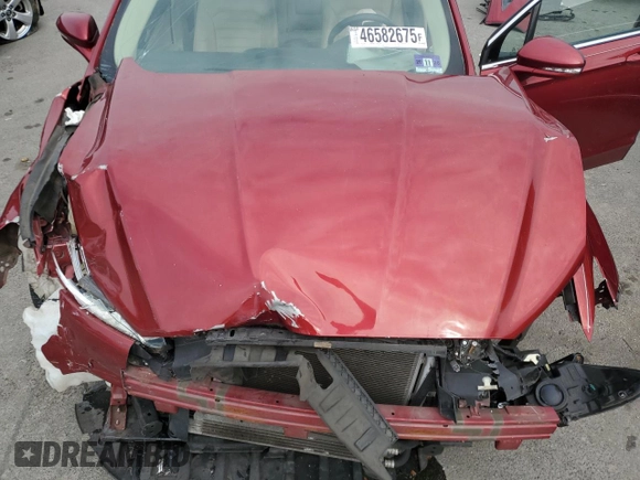 2014 Ford Fusion SE Hybrid with VIN 3FA6P0LU5ER145861, listed as a Copart auction lot 46582675 with Not Provided miles and Salvage Title. Bid and sale history available at DreamBid. Image 12.