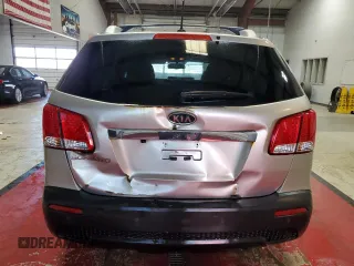 2013 Kia Sorento LX with VIN 5XYKTCA61DG422833, listed as a Copart auction lot 49278495 with 66,587 mi miles and Salvage Title. Bid and sale history available at carsss.com. Image 6.