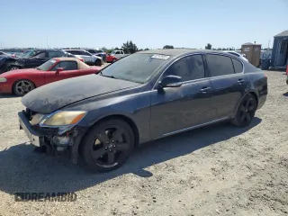 2008 Lexus GS 350 with VIN JTHBE96S680037295, listed as a Copart auction lot 50743905 with 164,604 mi miles and Clean Title. Bid and sale history available at carsss.com. Image 1.