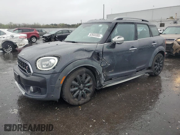 2017 MINI Countryman Cooper S with VIN WMZYT5C30H3D80211, listed as a Copart auction lot 52933305 with 51,206 mi miles and Salvage title. Bid and sale history available at DreamBid. Image 1.