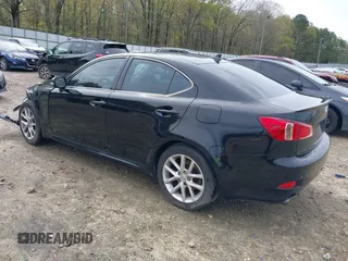 2011 Lexus IS 250 with VIN JTHCF5C26B5048550, listed as a IAAI auction lot 41874477 with 284,362 mi miles. Bid and sale history available at carsss.com. Image 3.