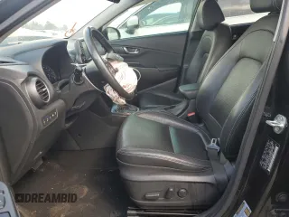 2021 Hyundai Kona Ultimate with VIN KM8K53A5XMU728876, listed as a Copart auction lot 78935024 with 36,198 mi miles and Salvage Title. Bid and sale history available at carsss.com. Image 7.