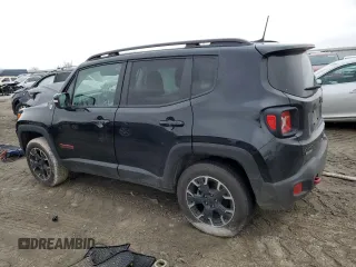 2023 Jeep Renegade Trailhawk with VIN ZACNJDC1XPPP60937, listed as a Copart auction lot 45157965 with 4,151 mi miles and Salvage title. Bid and sale history available at DreamBid. Image 2.
