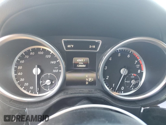 2015 Mercedes-Benz GL-Class GL 450 with VIN 4JGDF6EE3FA586487, listed as a Copart auction lot 42849895 with 138,884 mi miles and Salvage Title. Bid and sale history available at carsss.com. Image 9.