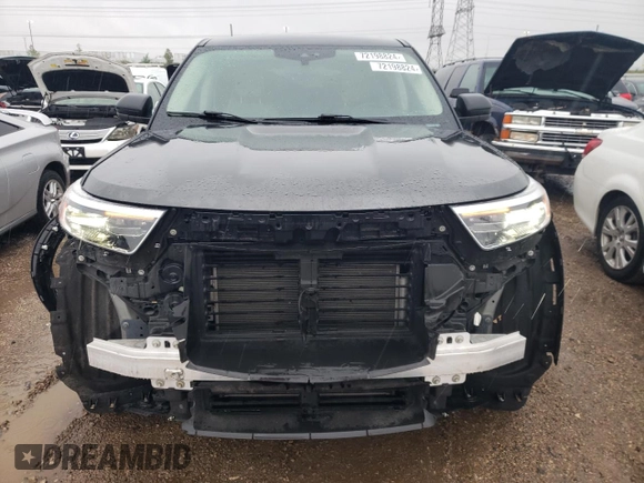 2020 Ford Explorer with VIN 1FMSK8BH2LGA95690, listed as a Copart auction lot 72198824 with 137,862 mi miles and Salvage Title. Bid and sale history available at carsss.com. Image 5.