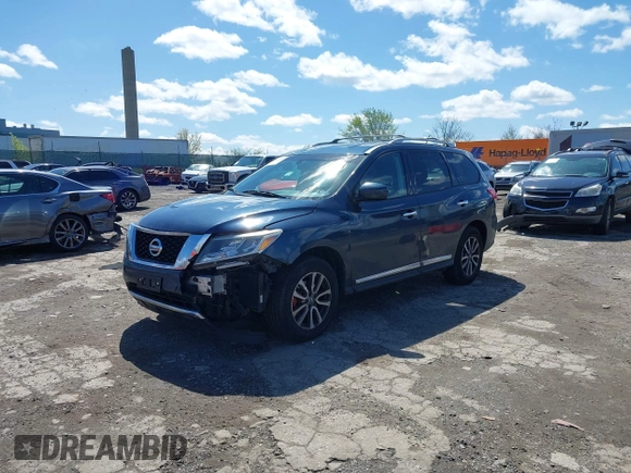 2013 Nissan Pathfinder SL z VIN 5N1AR2MM6DC643665, wystawiony jako IAAI lot #41995720 z przebiegiem 165 919 mil mil oraz . Historia ofert i sprzedaży dostępna na DreamBid. Obrazek 17.