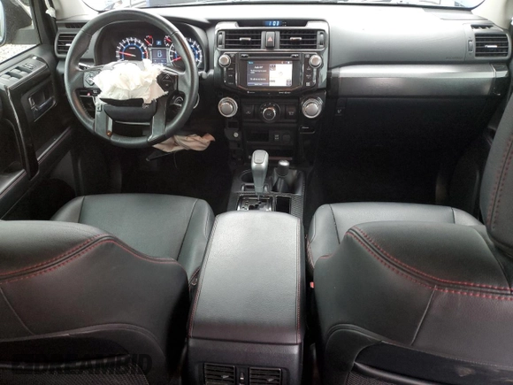 2019 Toyota 4Runner SR5 with VIN JTEBU5JR9K5728571, listed as a Copart auction lot 57761505 with 81,706 mi miles and Salvage title. Bid and sale history available at DreamBid. Image 8.